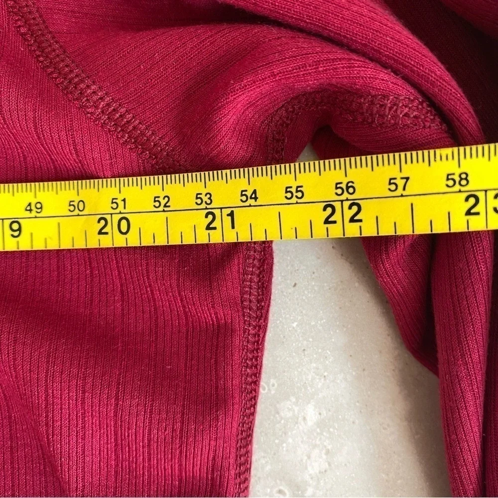 Polarmax Red 1/4 Zip Pullover Mock Neck Womens Size XL Pullover Acclimate Dry